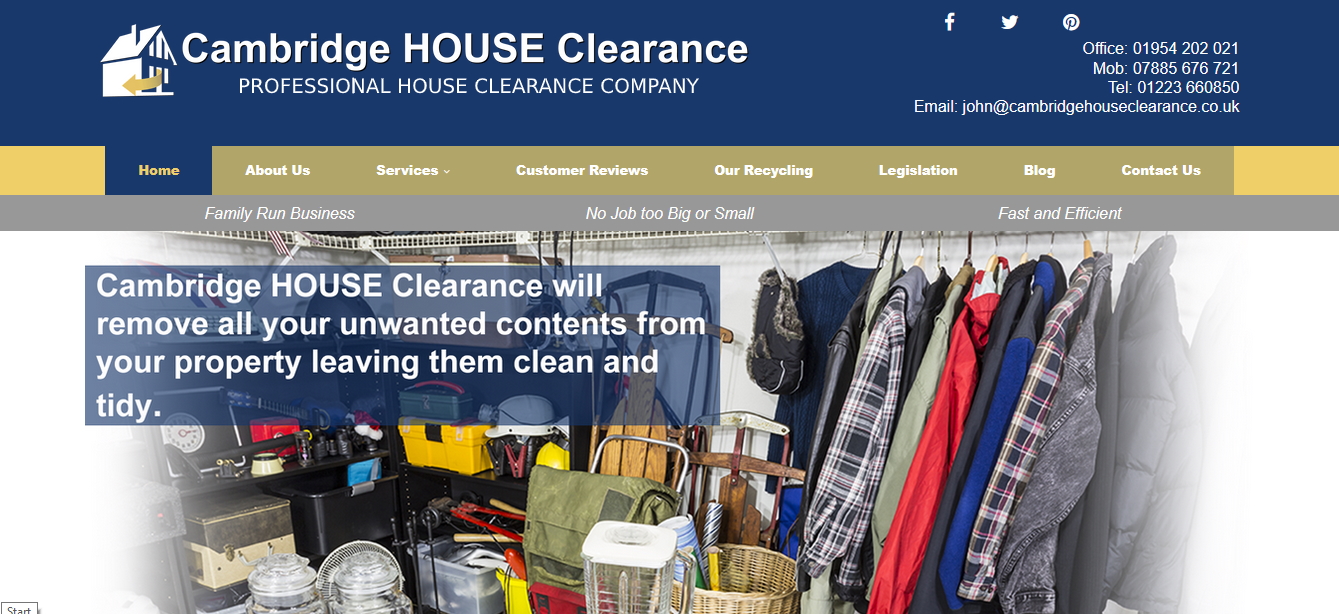 Cambridge House Clearance – AFTA Verified Member